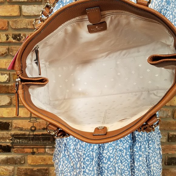 Kate Spade Cobble Hill Andee Shoulder Warm Ginger - Picture 12 of 15